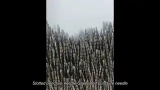 High-Performance Trocar Needle With Durable Stainless Steel Construction