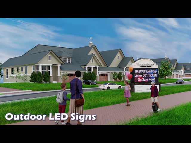 Dual Color P4.75 Led Traffic Display Screen Solution For Outdoor Toll Stations