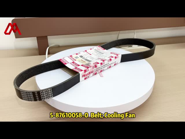 5-87610058-0 Cooling Fan Belt 8-98003187-0 for ISUZU FRR NPR 4J4H