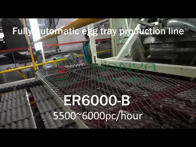 Automatic Waste Paper Pulp Molded Egg Tray Machine Egg Clamshell Molding Machinery