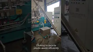 Recycling Granulator Recycling Pelleting Equipment Granulation Machine