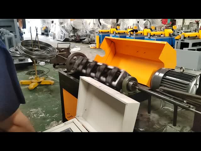 Automatic Wire Straightener And Cutter Quick Setup Compact Footprint