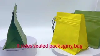 ALPE Plastic Matte Black Zipper Lock Stand Pouch Aluminum Foil Coffee Packaging Bag Air Valve Mylar Storage Food Bag