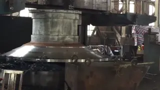 Casting Steel End Cap Castings And Forgings Ball Mill End Cover Customized