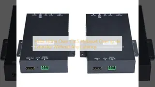 Hdbt Hdmi Over Cat5 Hdbaset Over Ip 4k Extender Without Any Latency