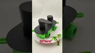 PPR 5 Ways Black Plated Mixer Shower Valve for Temperature & Flow Control