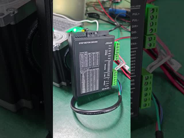 60CM40 Stepper Motor Kit with DM542 Driver - 4.0N.m Holding Torque, 2-phase Hybrid, Up to 3000 RPM for CNC and Automation