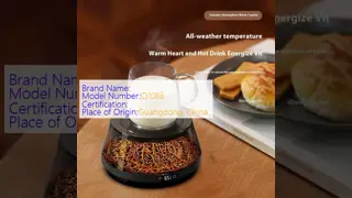 Smart Home Office Coffee Cup Heater Pad USB Charging With Constant Temperature OEM