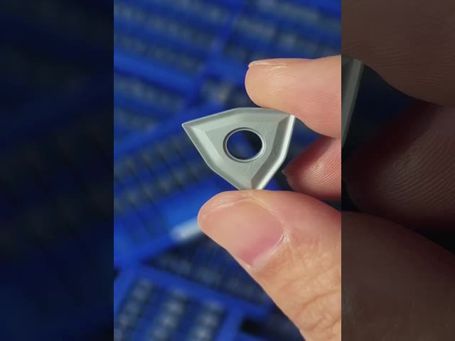 Negative Rake Angle WNMG080408 WNMG080412 TC CVD Coating CNC Turning Inserts for Rough Machining