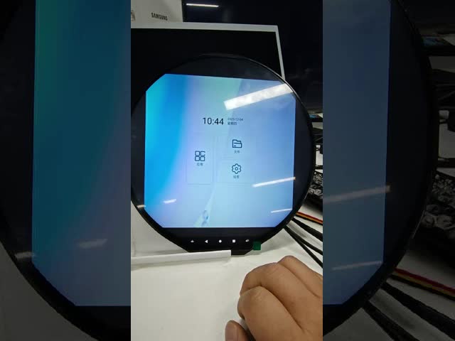 8.2-Inch 1080×1080 Round TFT LCD Display for Automotive/ Wearable Devices