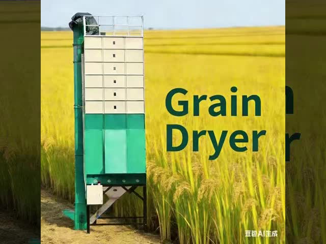 20 Tons Capacity Broad Beans Dryer Machine with Indirect Vertical Dryer Tower and 12.45kw Power