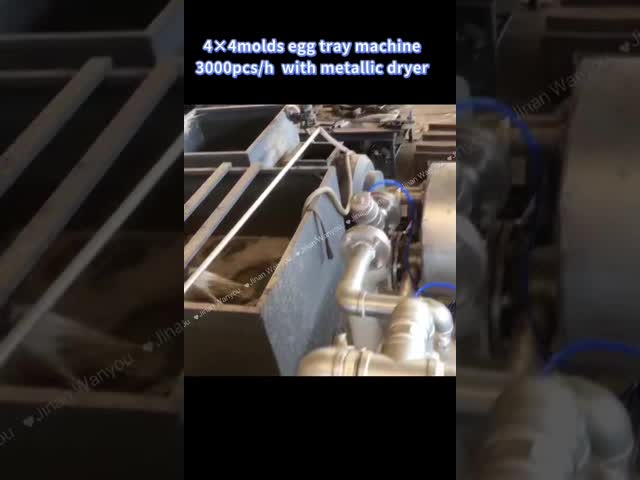Roatary Forming Egg Tray Machine Egg Tray Production Line Featuring Intelligent Control Panel and Real Time Production Monitoring for Enhanced Management