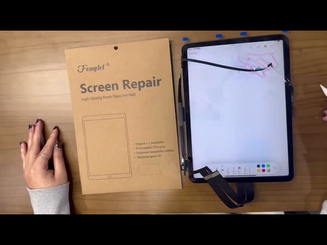 Genuine COP IPad Touch Panel Feaglet Capacitive IPAD AIR Touch Panel