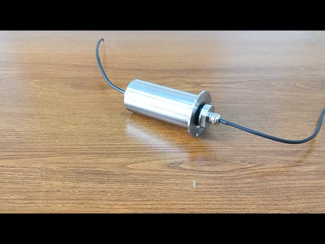 2-Channel 2A Stainless Steel Slip Ring with IP67 Protection and Gold-Gold Contacts for Harsh Environments