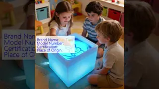 LED Square Sensory Activity Tray for Creative Play