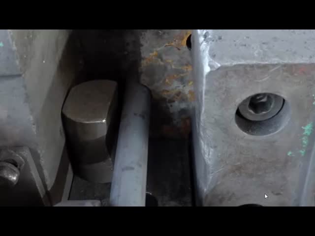 Use CNC stamping equipment to process the alloy steel plates
