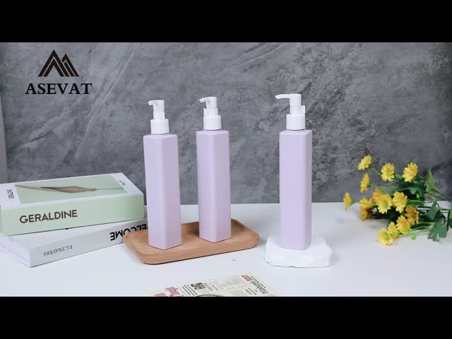 250ml Empty Plastic Cosmetic Bottle Leak Proof Shampoo Skin Care Packaging Travel Toiletries