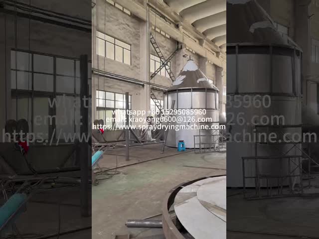 PLC Controlled Spray Drying Machine For Food Beverage Production