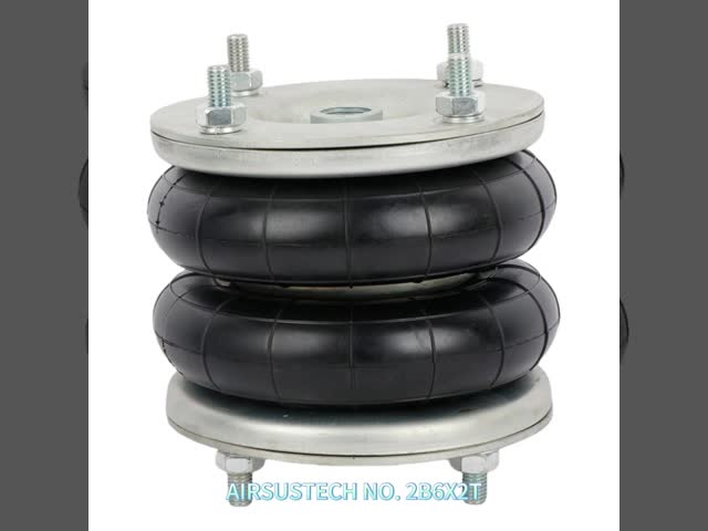 2B6X2T Direct Replacement Dunlop Air Spring PNP 305510111 6X2 Assembly M10 Studs