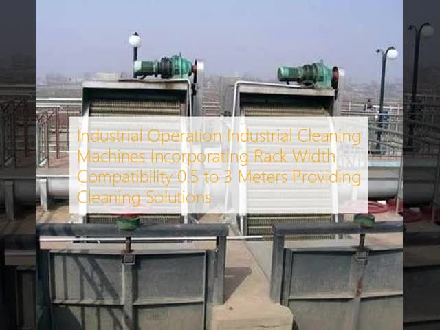 Industrial Cleaning Machine with 0.5 to 3 Meters Rack Width Compatibility and High-strength Steel Corrosion-resistant Components for Automatic or Manual Control