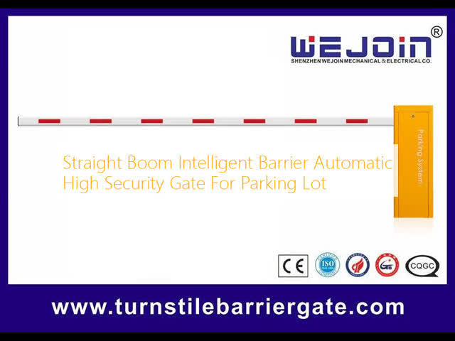 Straight Boom Intelligent Barrier Automatic High Security Gate For Parking Lot