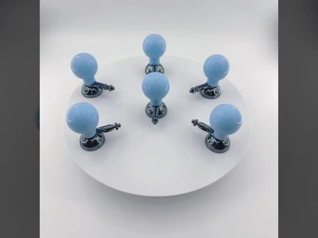 Adult suction ball electrode (nickel-plated), compatible with 3.0 pins and 4.0 pins, gray suction ball