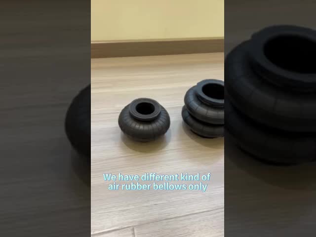 W01-358-7431 Firestone Air Spring With Countersunk Steel Bead Rings W01-358-0226 Rubber Bellows