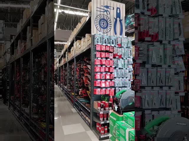 Large Capacity Supermarket Display Rack with Adjustable Height and Customizable Size for Retail Supermarket Rack