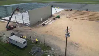 High-Strength Galvanized Steel Frames With Custom Sizes For Industrial Buildings