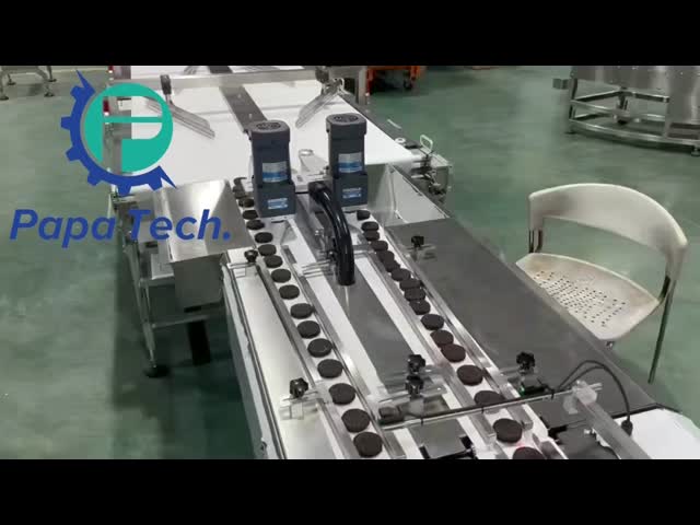 Automated Biscuit Stacking and Packaging Machine - Boost Efficiency & Consistency