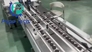 Automated Biscuit Stacking and Packaging Machine - Boost Efficiency & Consistency