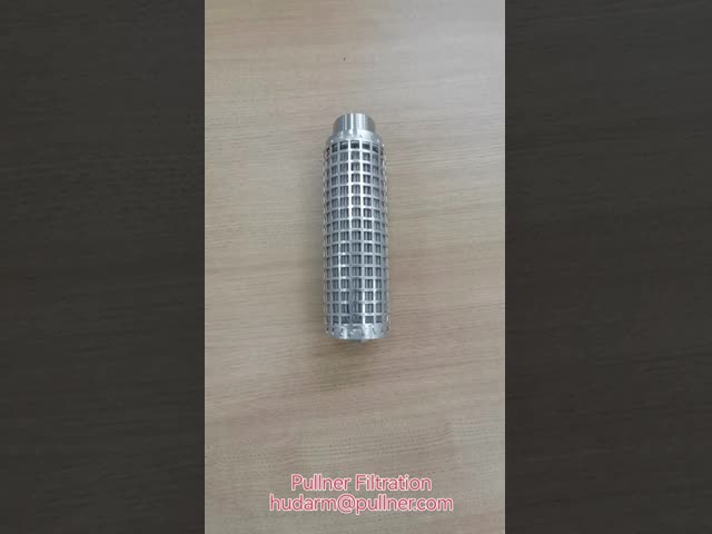Chemical Oil Gas Petroleum Stainless Steel Filter Cartridge 316L For Oilfield Water