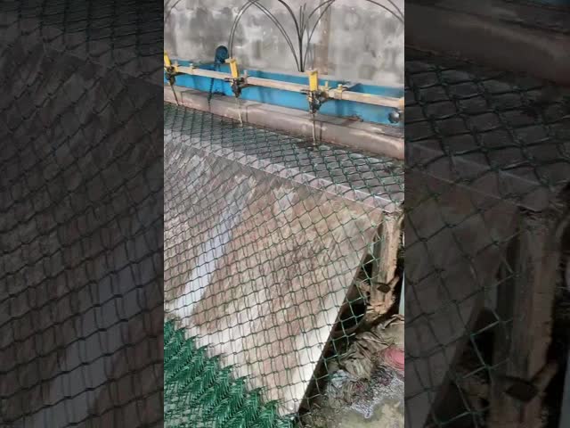 Electric Security 1.8 M Chain Link Fence Vinyl Coating