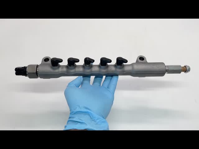 095440-0081 Common Rail Pipe Steel Material Fuel Rail With 6-Month Warranty For N04c Euro Bb40 Bb40r Engine