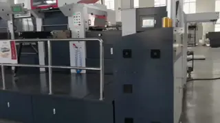 Heavy Pressure Automatic Hot Foil Stamping Machine With Max Delivery Pile Height 1400mm 38KW Total Power