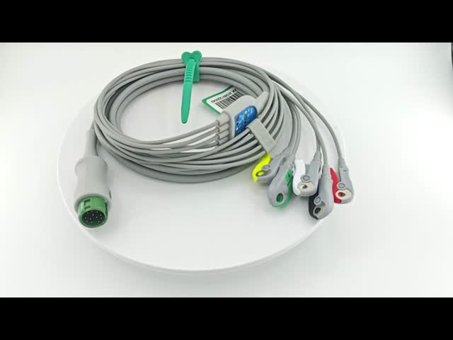 Compatible Simens Drager Mtype 6leads Clip IEC