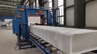 Insulation Rock Wool Purifying Metal Sandwich Panel Wall Roof Ceiling Warehouse Workshop