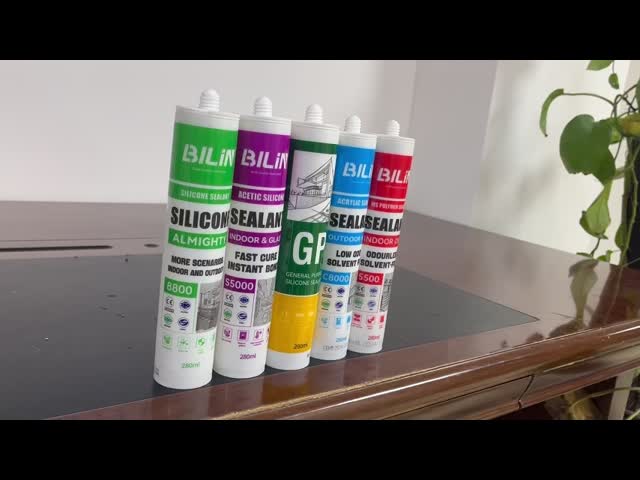 BILIN S5000 Acetoxy Cure Silicone Sealant Automotive And Construction Applications