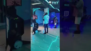 1 Player Virtual Reality Standing 9D VR Shooting Game Simulator Machine Equipment for Sale