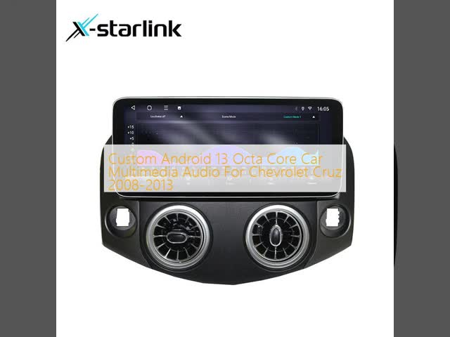 Custom Android 13 Octa Core Car Multimedia Audio For Chevrolet Cruz 2008-2013