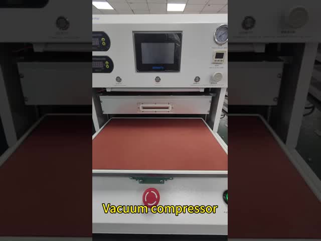500W Fast 15 Seconds High Fit Efficiency OCA Vacuum Laminator for Mobile Phone Screen Press