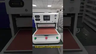 500W Fast 15 Seconds High Fit Efficiency OCA Vacuum Laminator for Mobile Phone Screen Press