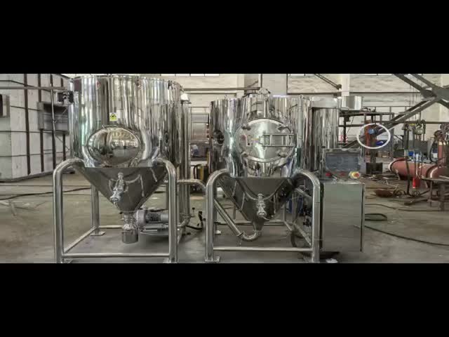 Nozzle Jet Atomization Spray Dryer Industrial Steam Heating Stainless Steel 304