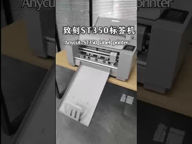 STD350 Double-head Self-adhesive Stickers Indentation Die Cutting Machine With CCD Camera