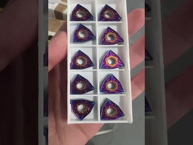 WNMG080404 08 MA CNC Turning Inserts for High-hardness quenching processing with High wear resistance and High precision