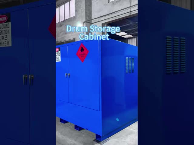 110-Gallon Drum Safety Cabinet SSD100110- OSHA NFPA Compliant