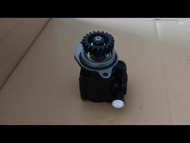 6WF1 Power Steering Pump 1195005613 With 20 Teeth Pump Gear 6WF1 6WG1 Engine Isuzu CXZ CYZ Pump Truck EXR EXZ Container Tractor