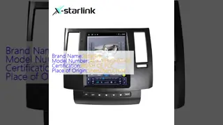 10.4 Inch HD IPS Screen Car Video Player For Infiniti FX35 2008-2011