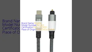 TOSLINK Optical Audio Cable with Type-C Male Connector for Soundbar&speaker