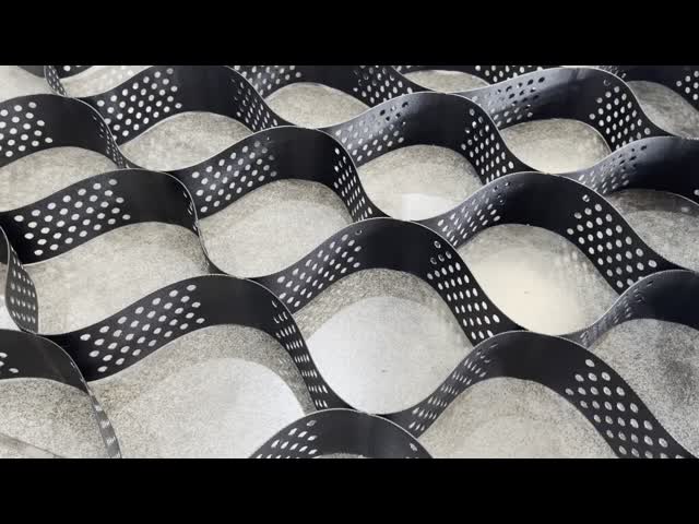 HDPE Cellular Confinement Solution Designed for Green Slopes and Soil Stability